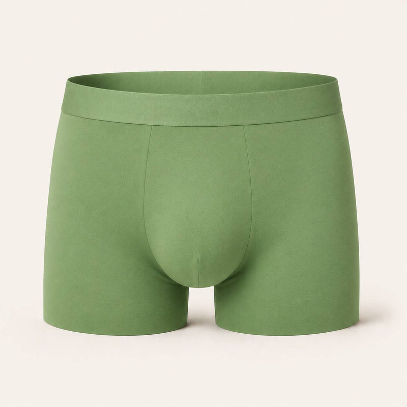 Caleçon homme confort et légèreté en coton — daily — coloris Sauge