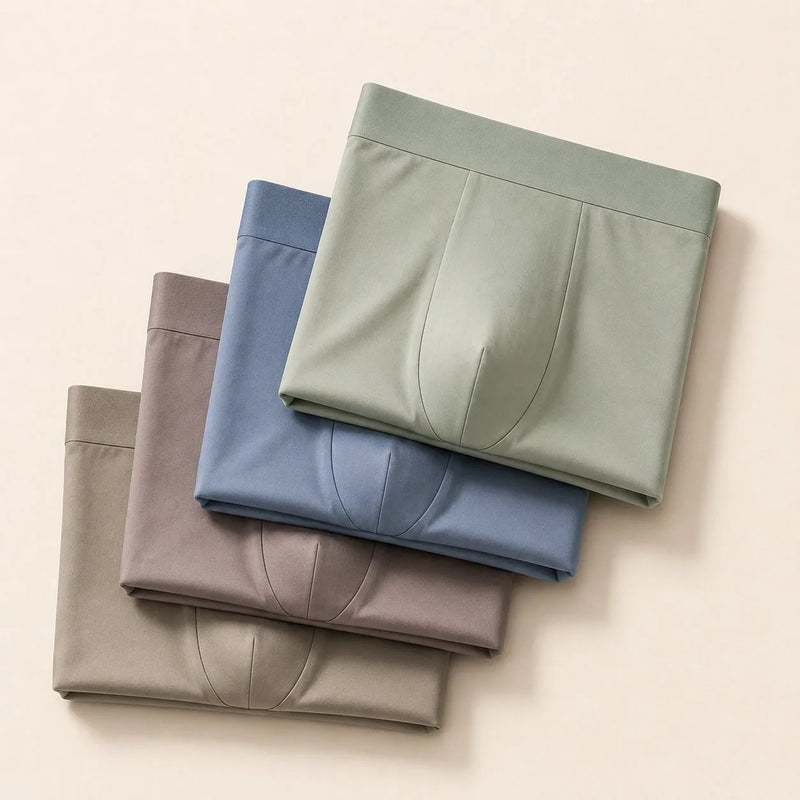 Caleçon homme confort anti-friction lot de 4 — daily