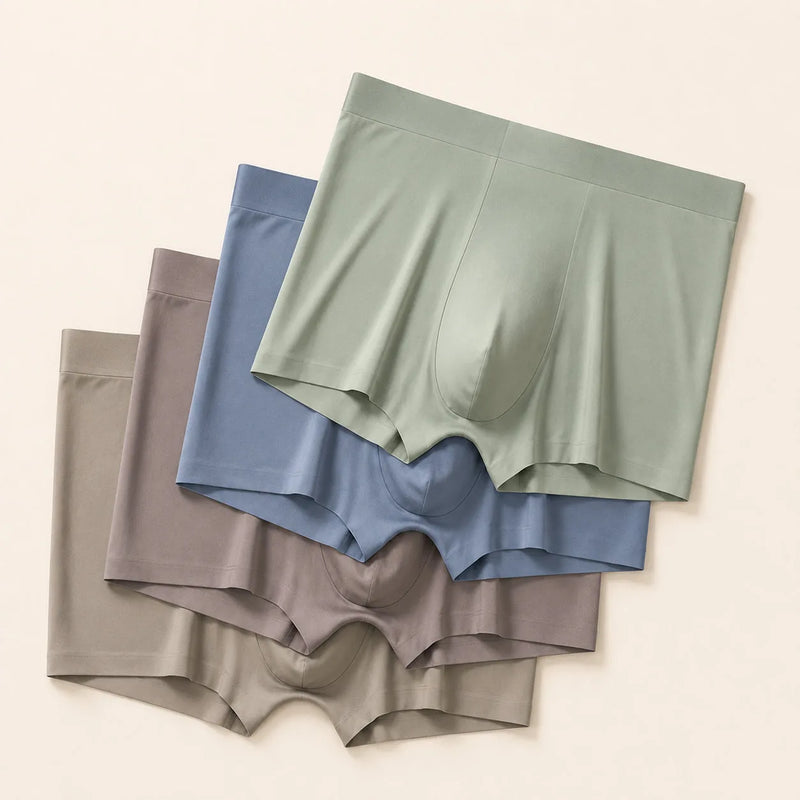 Caleçon homme confort anti-friction lot de 4 — daily