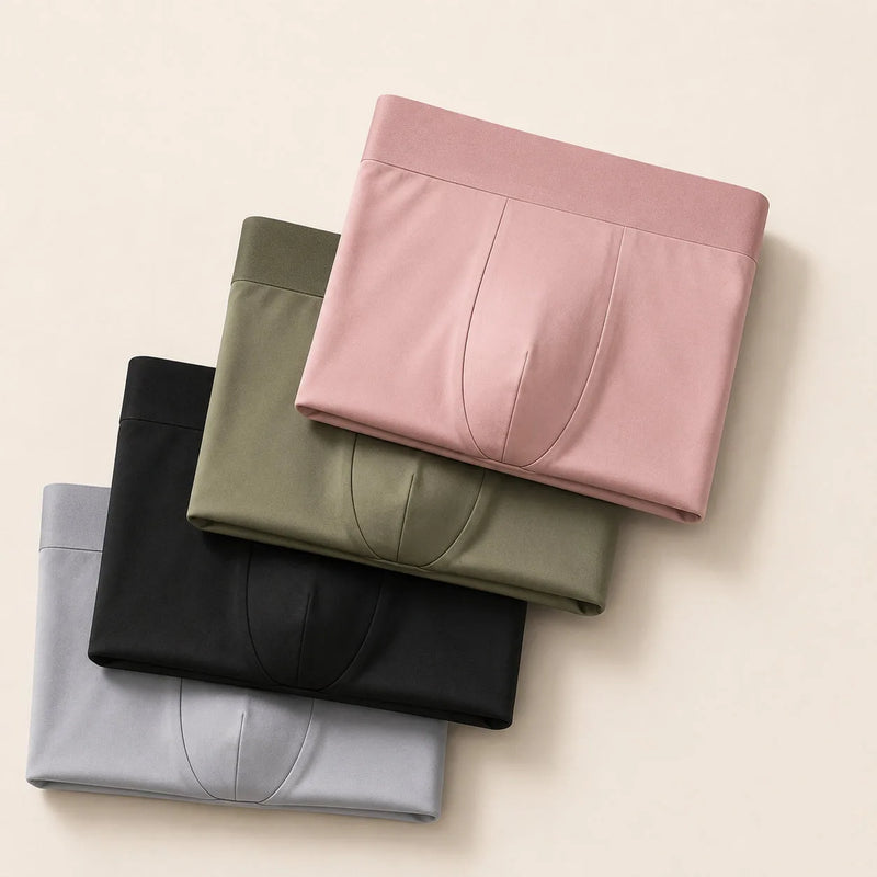 Caleçon homme confort anti-friction lot de 4 — daily