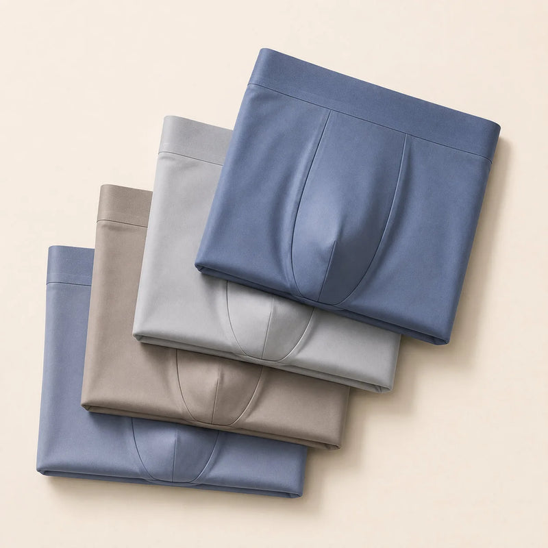Caleçon homme confort anti-friction lot de 4 — daily