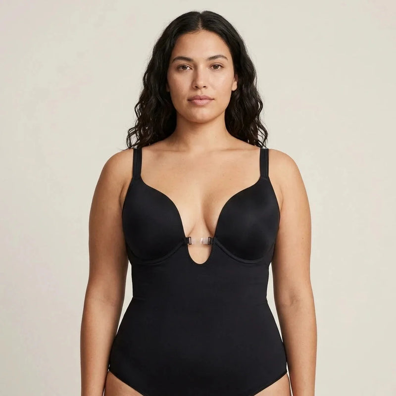 Combinaison femme gainante sculptante invisible seconde peau — sculpt
