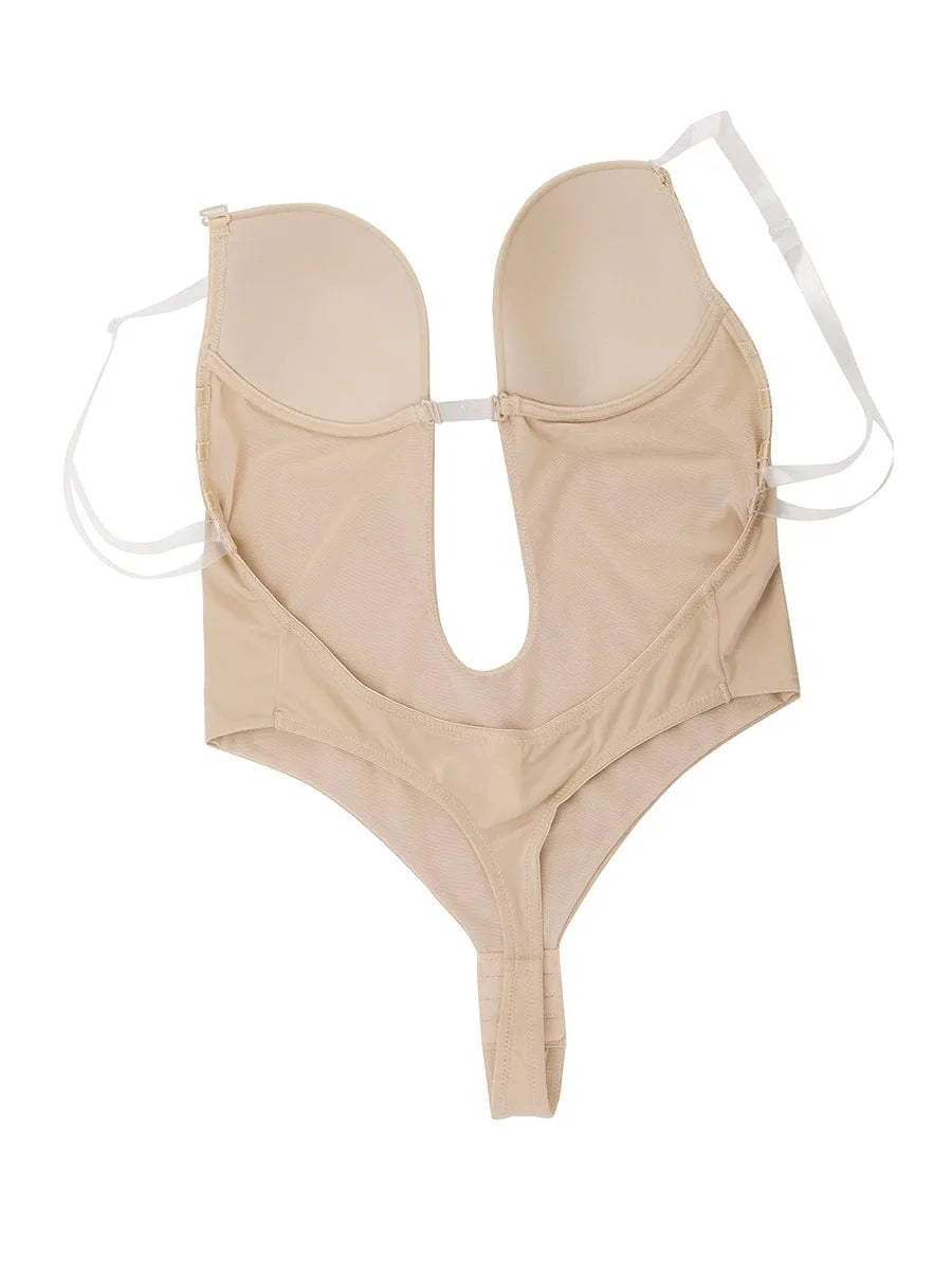 Combinaison femme gainante sculptante invisible seconde peau — sculpt