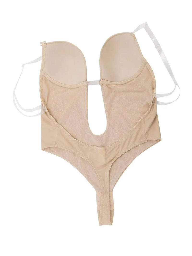 Combinaison femme gainante sculptante invisible seconde peau — sculpt