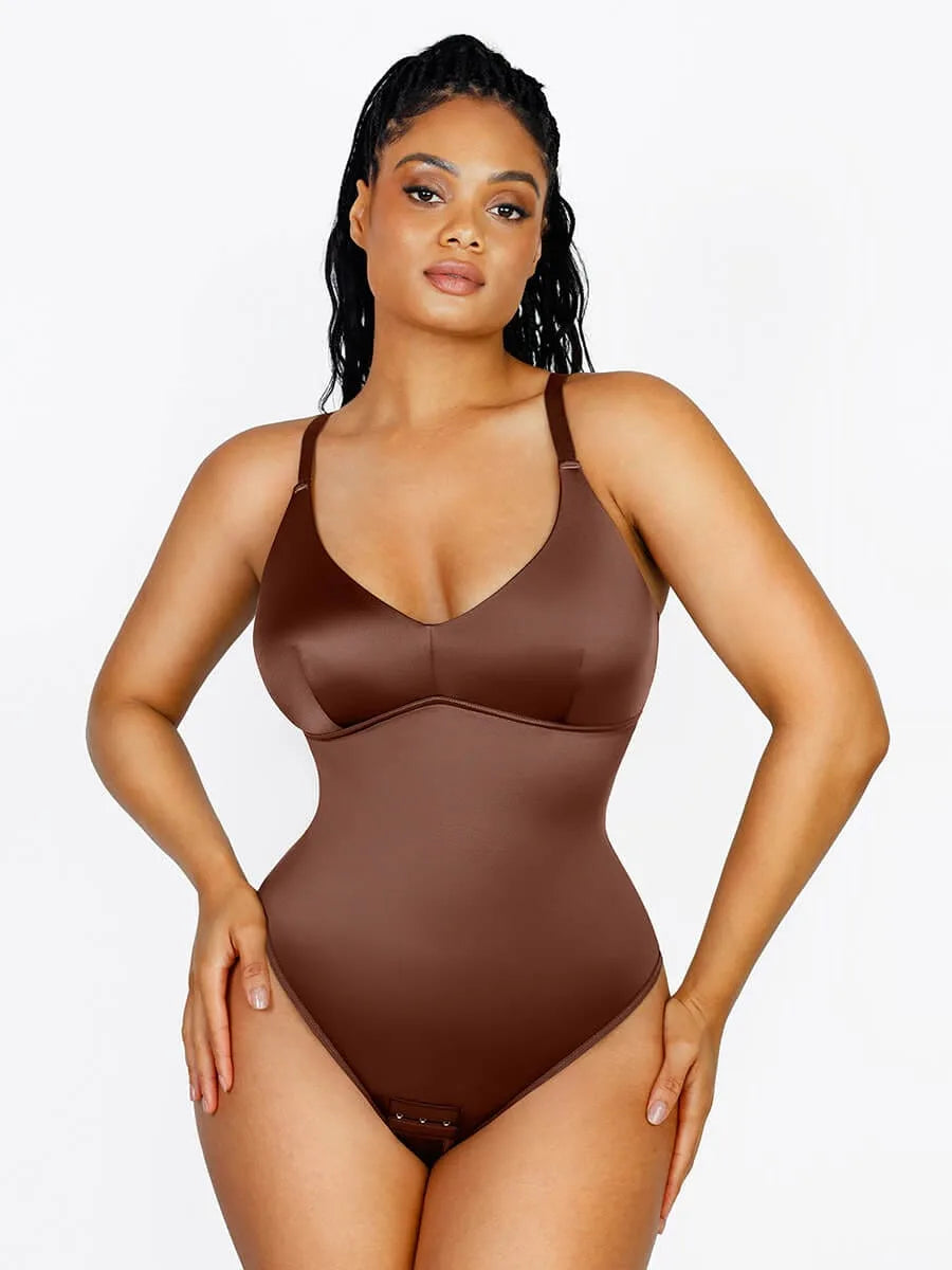 Combinaison femme gainante sculptante sans couture grande taille — sculpt