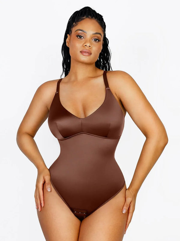 Combinaison femme gainante sculptante sans couture grande taille — sculpt
