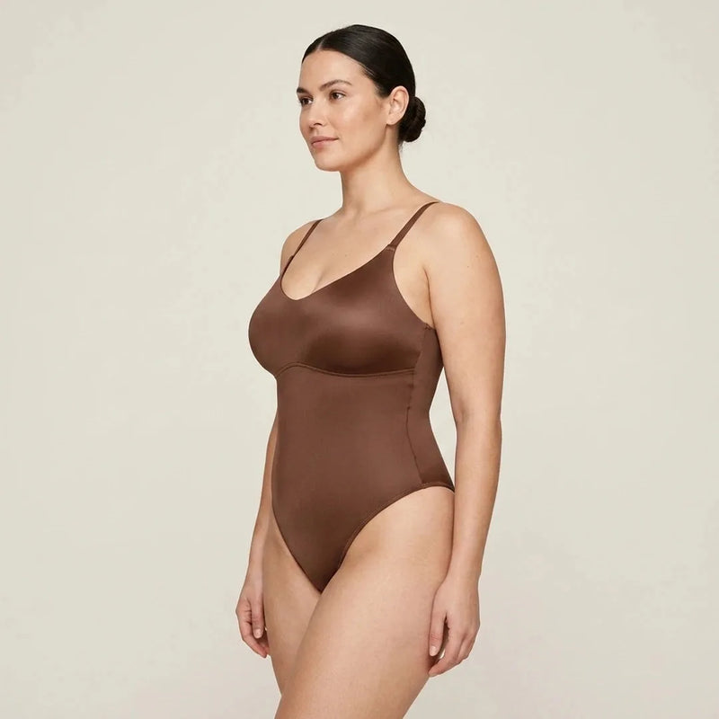 Combinaison femme gainante sculptante sans couture grande taille — sculpt