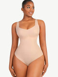Combinaison femme gainante sculptante sans couture invisible — sculpt