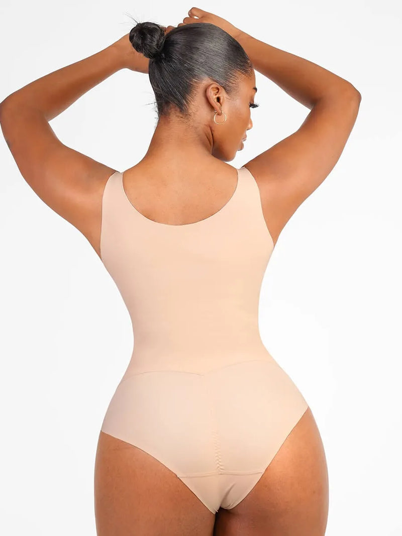 Combinaison femme gainante sculptante sans couture invisible — sculpt
