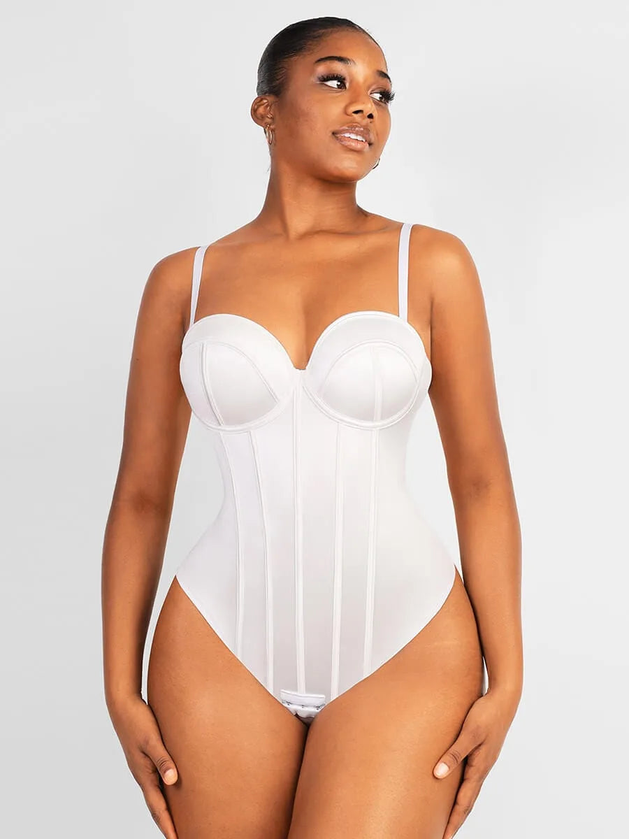 Combinaison femme gainante sculptante sans couture microfibre — sculpt