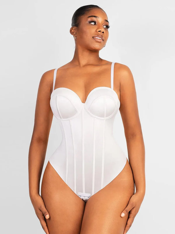 Combinaison femme gainante sculptante sans couture microfibre — sculpt