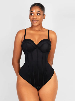 Combinaison femme gainante sculptante sans couture microfibre — sculpt