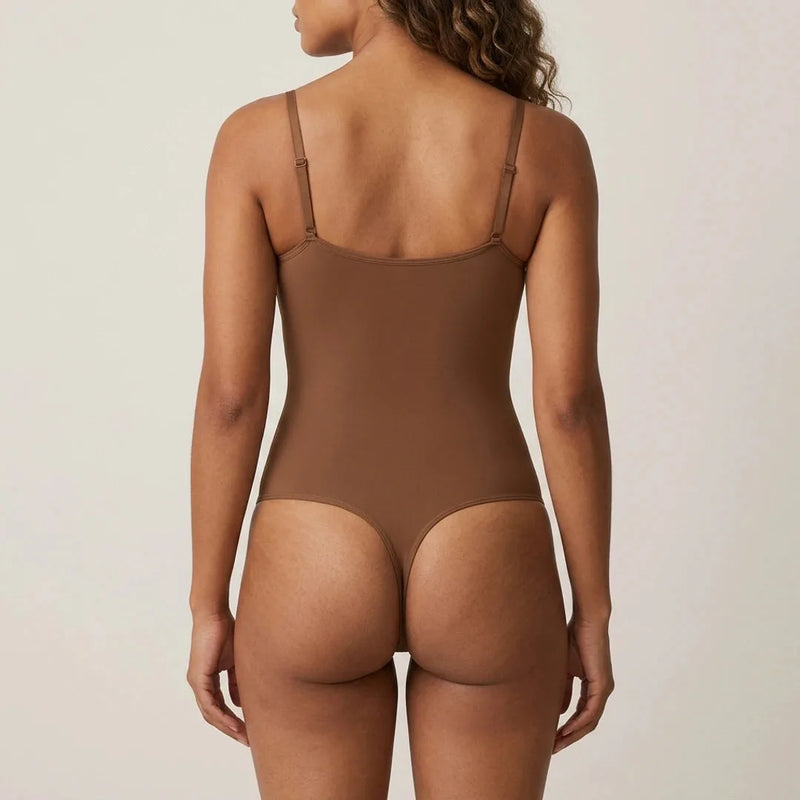 Combinaison femme gainante sculptante sans couture respirant — sculpt