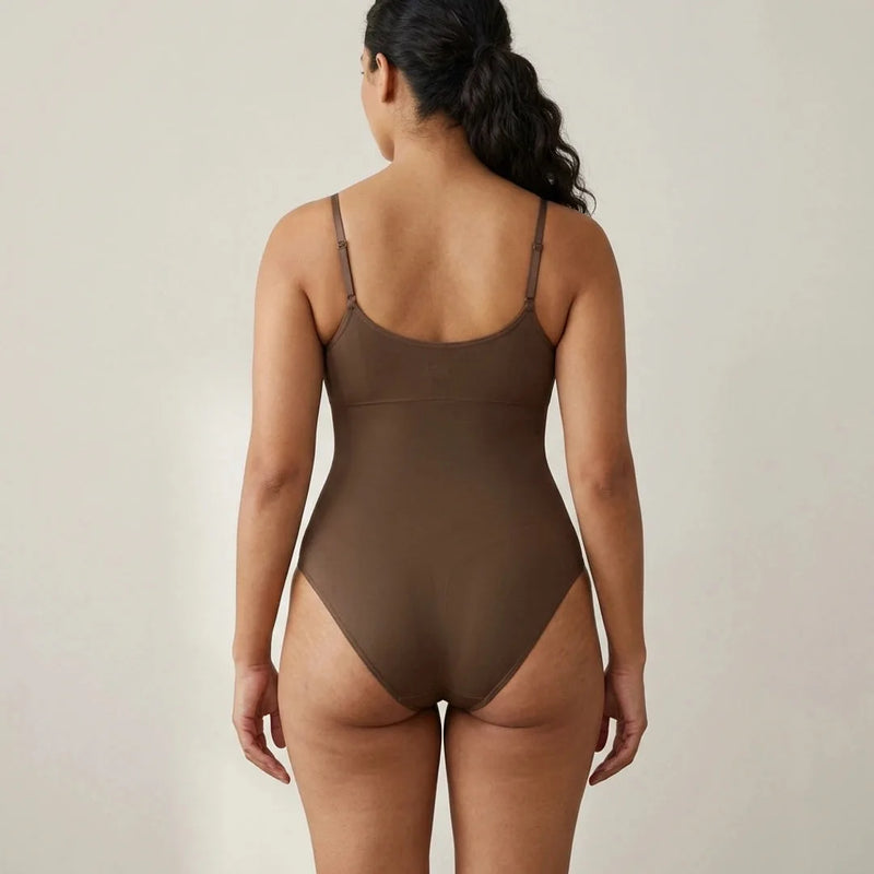Combinaison femme gainante sculptante sans couture respirant — sculpt