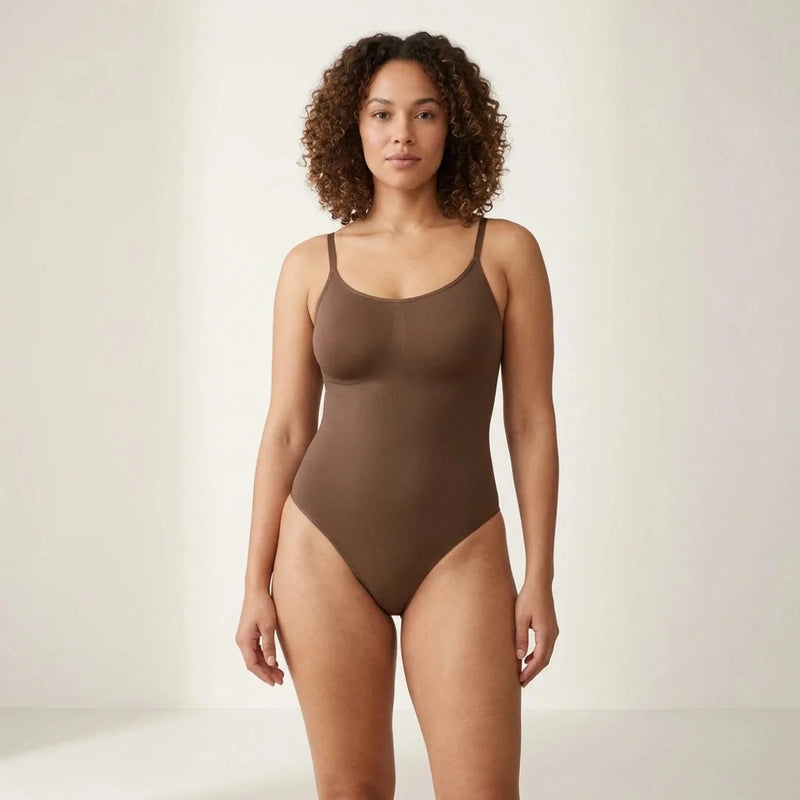 Combinaison femme gainante sculptante sans couture respirant — sculpt
