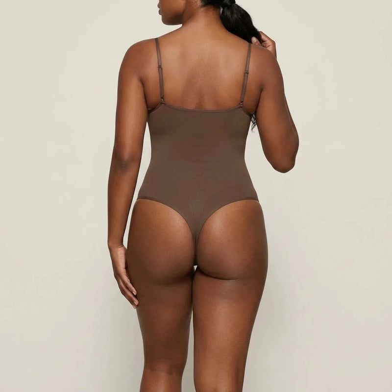 Combinaison femme gainante sculptante sans couture respirant — sculpt