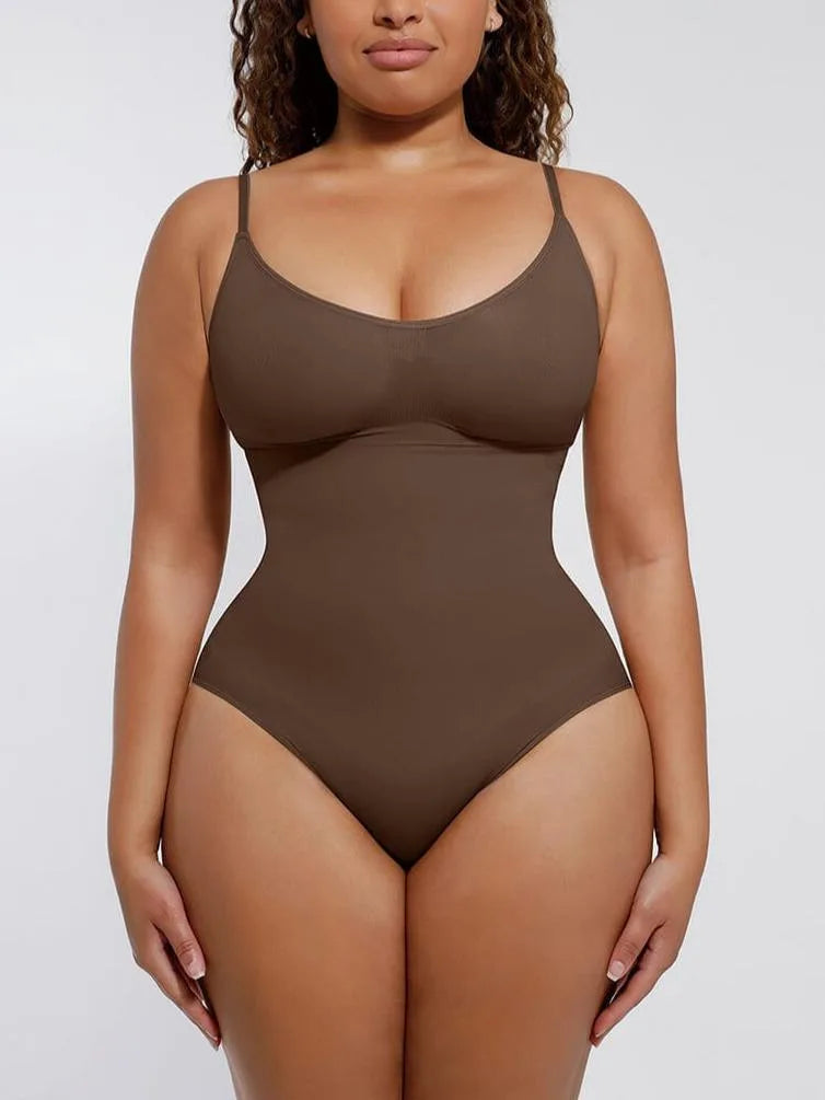 Combinaison femme gainante sculptante sans couture respirant — sculpt