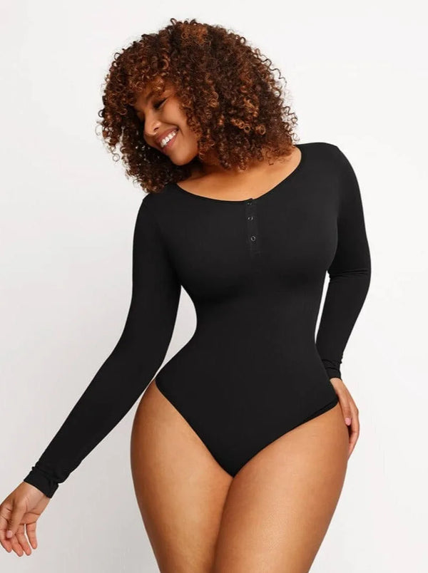 Combinaison femme gainante sculptante sans couture — sculpt