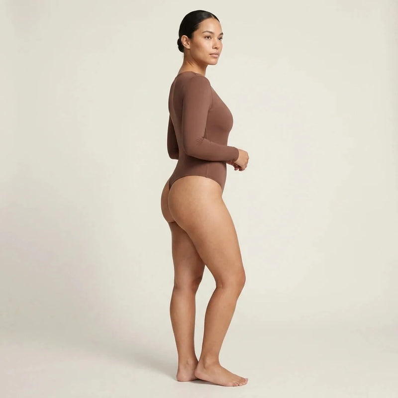 Combinaison femme gainante sculptante sans couture — sculpt