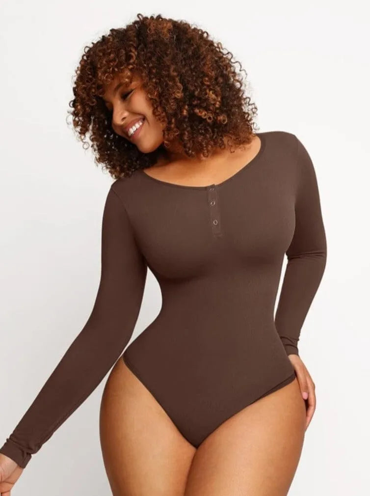 Combinaison femme gainante sculptante sans couture — sculpt