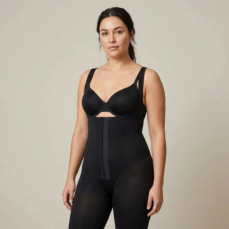 Combinaison femme gainante sculptante sans couture seconde peau — sculpt