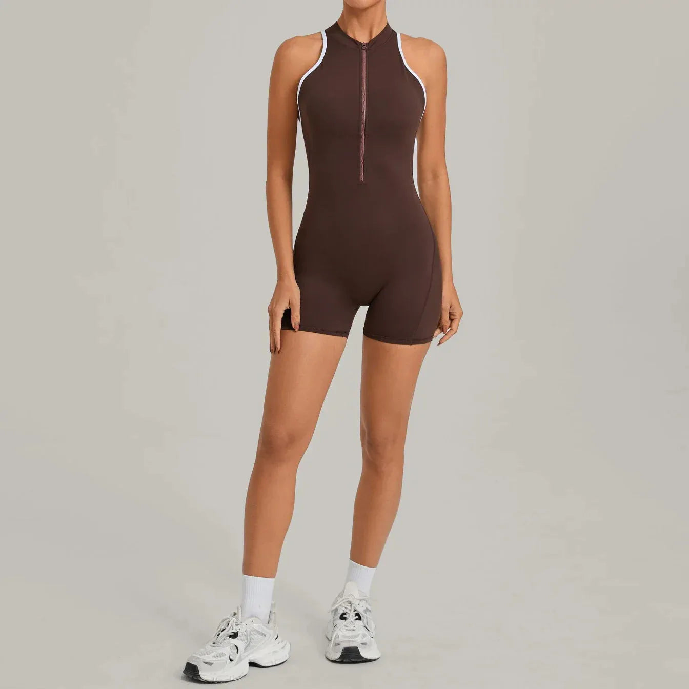 Combinaison femme yoga invisible microfibre — flow