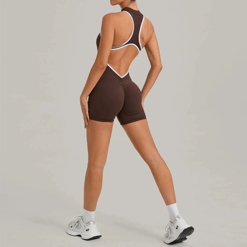 Combinaison femme yoga invisible microfibre — flow