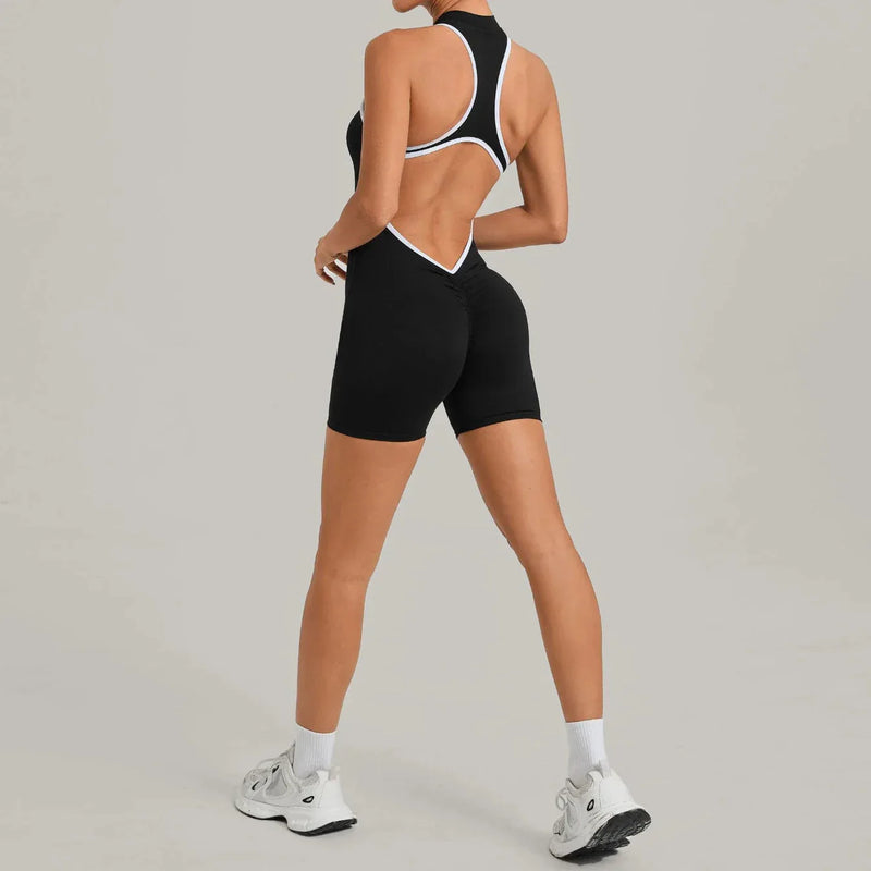 Combinaison femme yoga invisible microfibre — flow