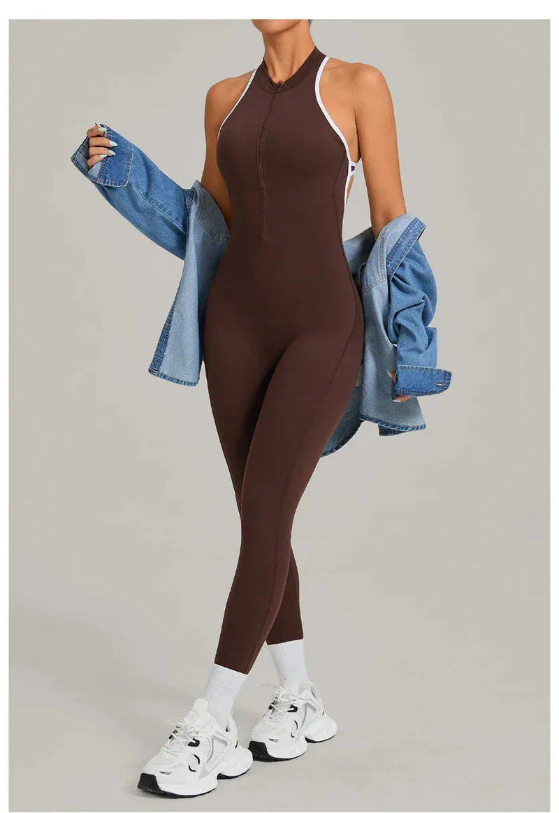 Combinaison femme yoga invisible quotidien — flow