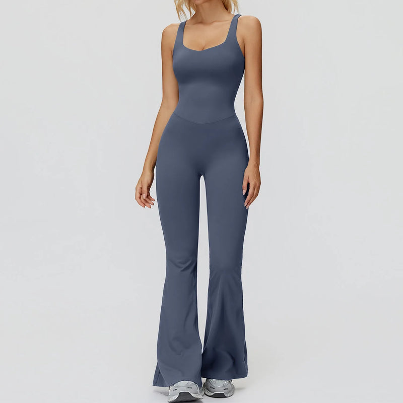 Combinaison femme FLOW effet seconde peau - vue portée 4