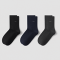 Chaussettes homme training renfort talon lot de 3 — edge