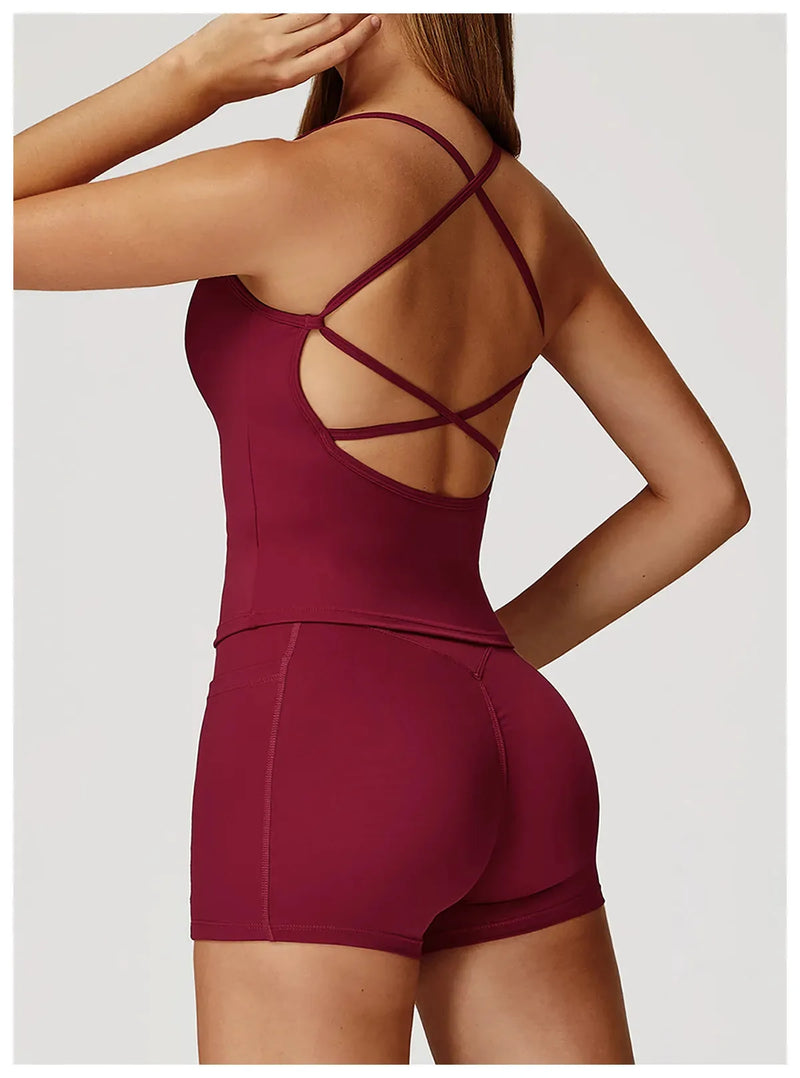 Débardeur femme yoga aéré microfibre — edge