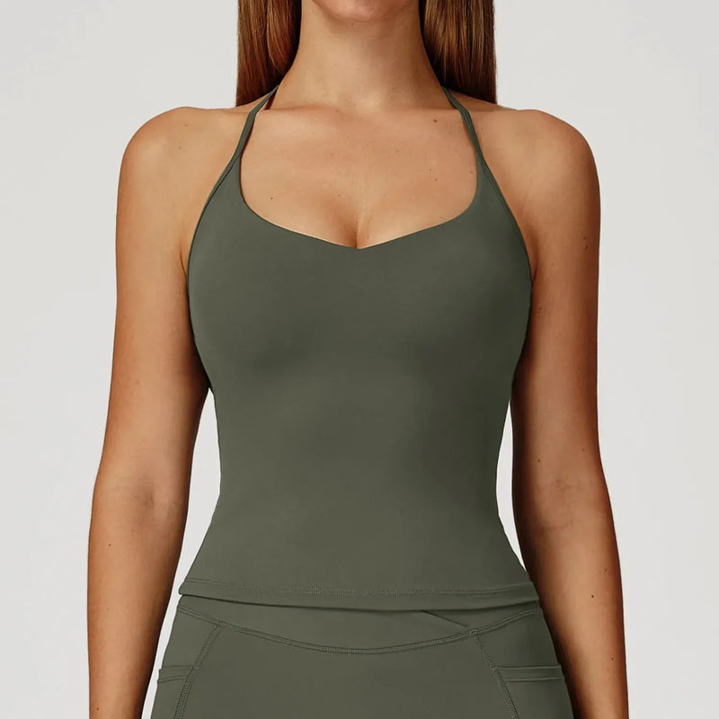 Débardeur femme yoga aéré microfibre — edge