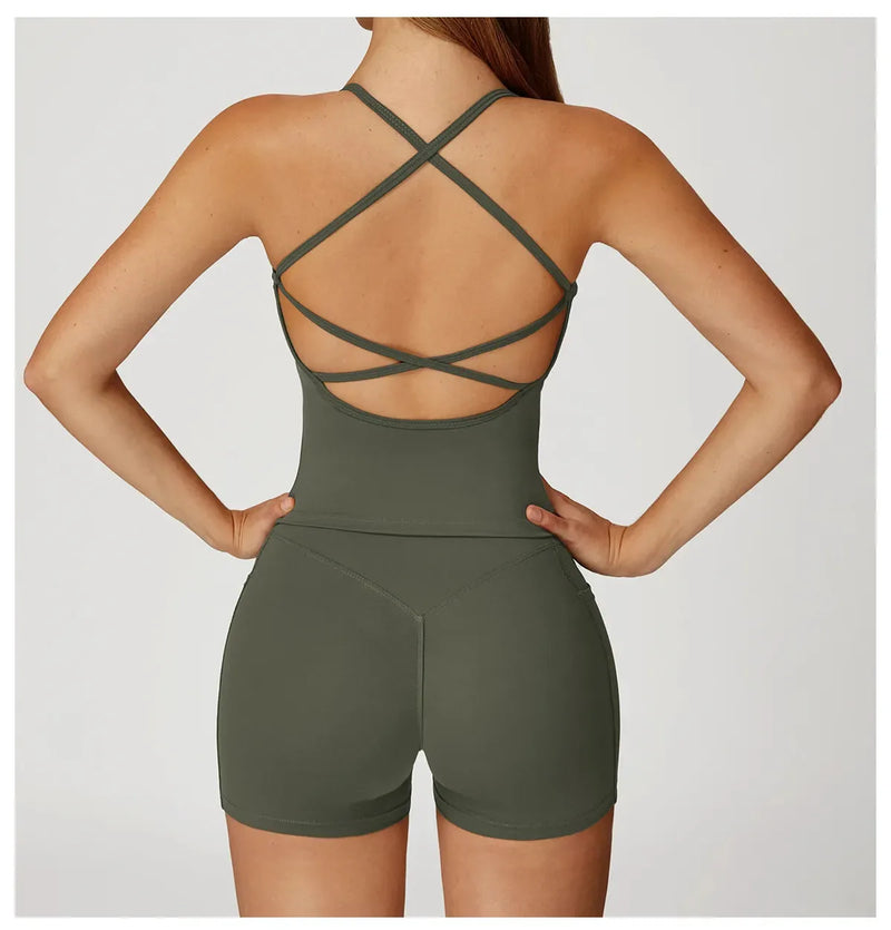 Débardeur femme yoga aéré microfibre — edge