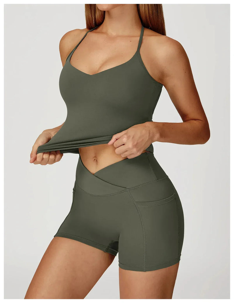 Débardeur femme yoga aéré microfibre — edge