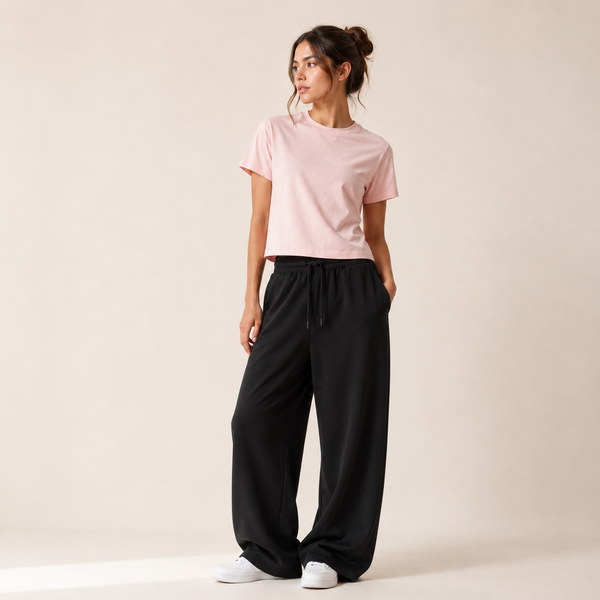 Jogging femme cocooning ceinture large oversize — EASE