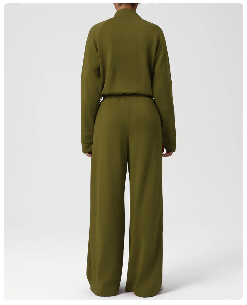Hoodie femme cocooning oversize couture plate — ease