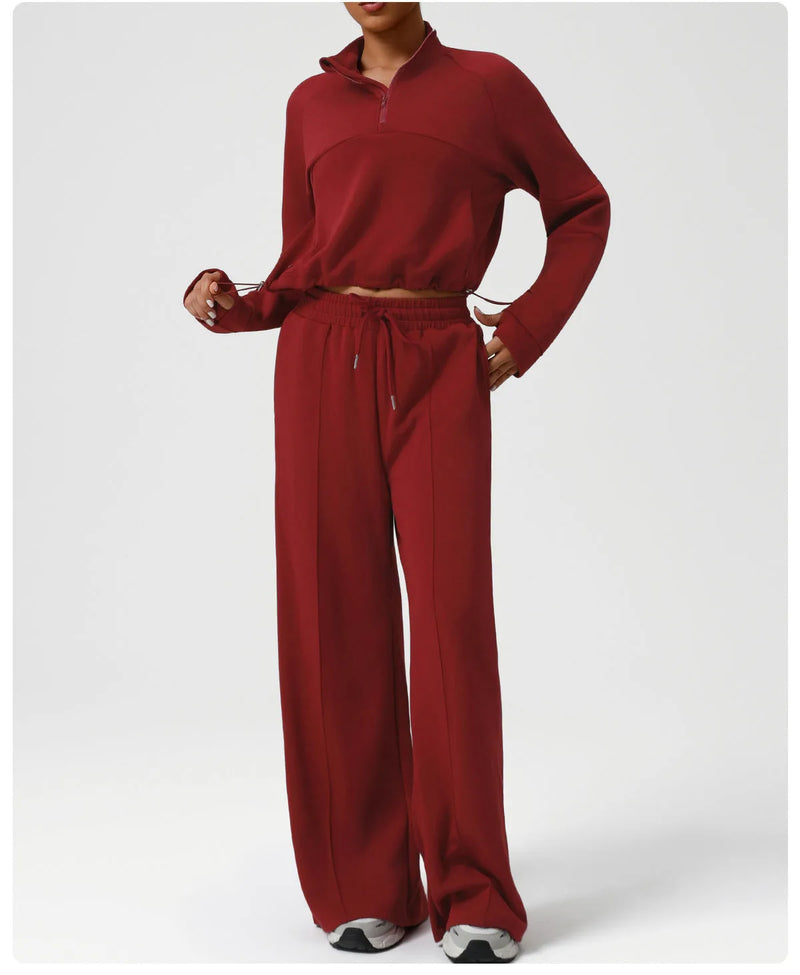 Hoodie femme cocooning oversize couture plate — ease