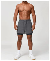 Short homme training double couche séchage rapide — edge