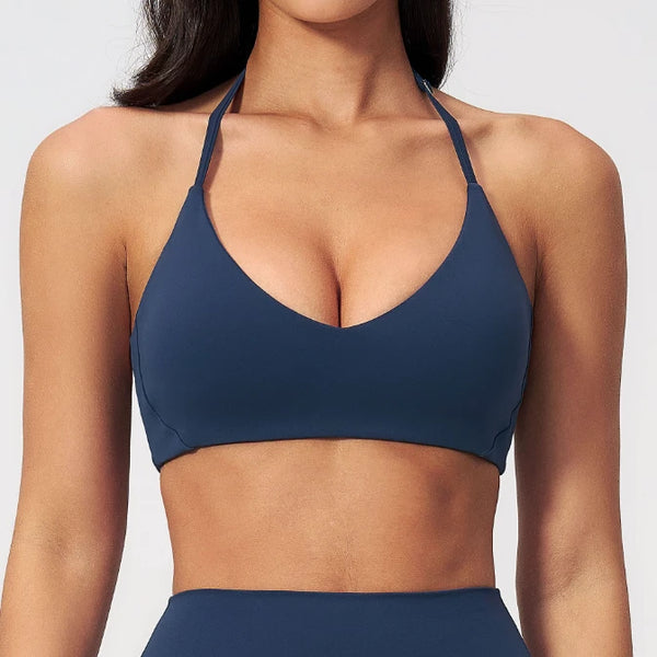 Brassière femme maintien fort dos croisé stretch — FLOW