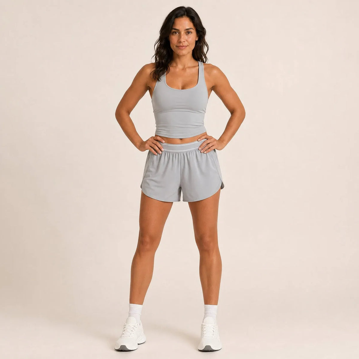 Ensemble running femme débardeur et short fluide - STRIDE