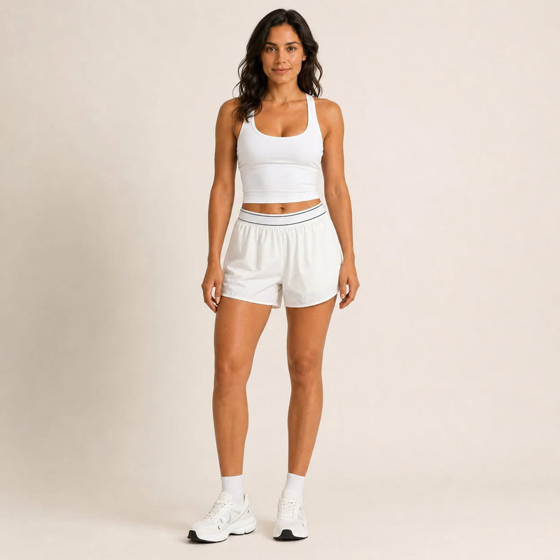 Ensemble running femme débardeur et short fluide - STRIDE