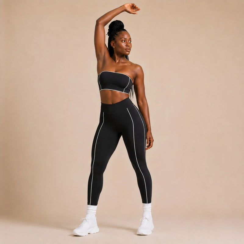 Ensemble sport femme bandeau et legging sculptant - PULSE