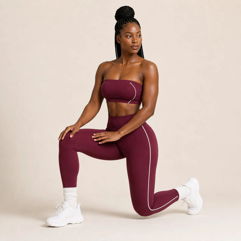 Ensemble sport femme bandeau et legging sculptant - PULSE
