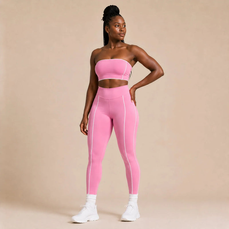 Ensemble sport femme bandeau et legging sculptant - PULSE