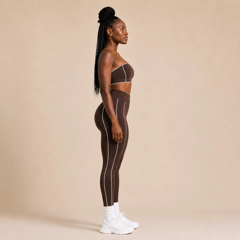 Ensemble sport femme bandeau et legging sculptant - PULSE