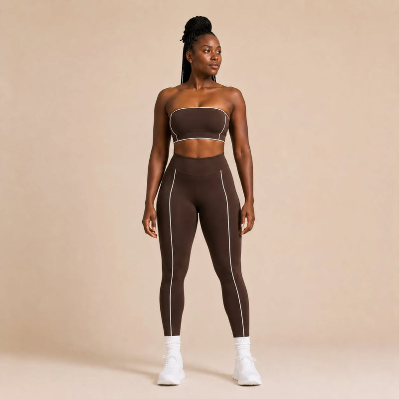 Ensemble sport femme bandeau et legging sculptant - PULSE