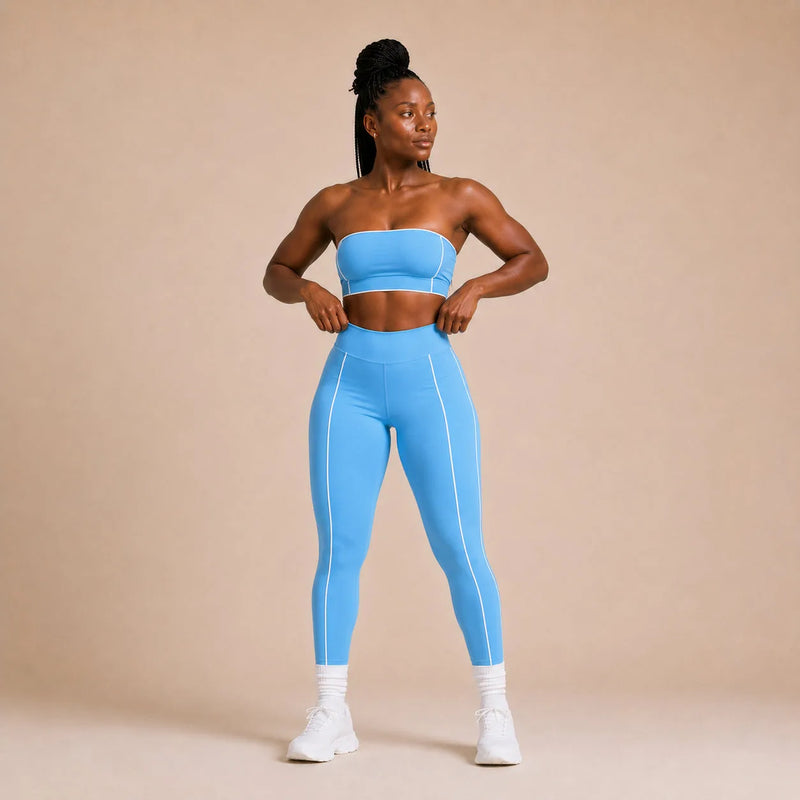 Ensemble sport femme bandeau et legging sculptant - PULSE