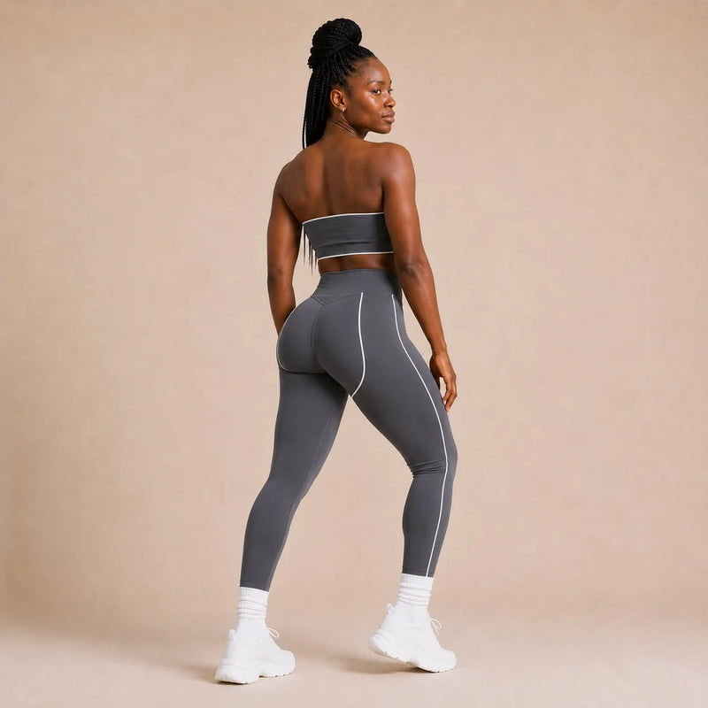 Ensemble sport femme bandeau et legging sculptant - PULSE
