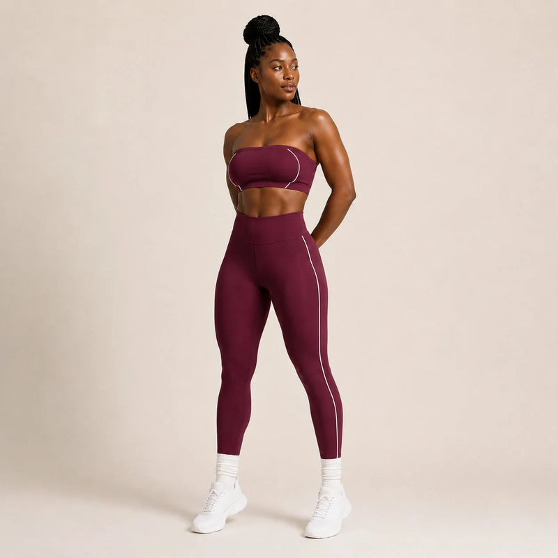 Ensemble sport femme bandeau et legging sculptant - PULSE